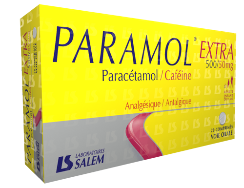 Lire la suite à propos de l’article Paramol Extra 500/50 mg