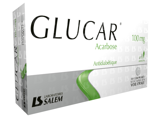 glucar 100, glucar, labosalem, laboratories salem, médicament
