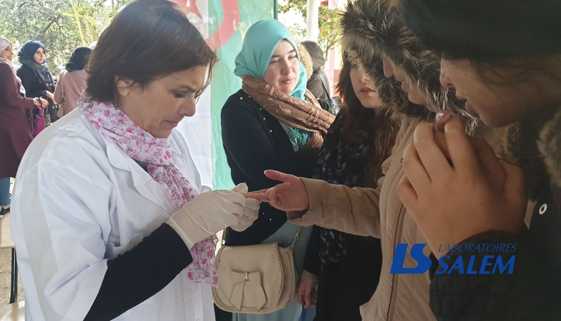 laboratoires salem, check3, université d'alger 3, glycémie, pharma, event, laboratories salem diagnostics
